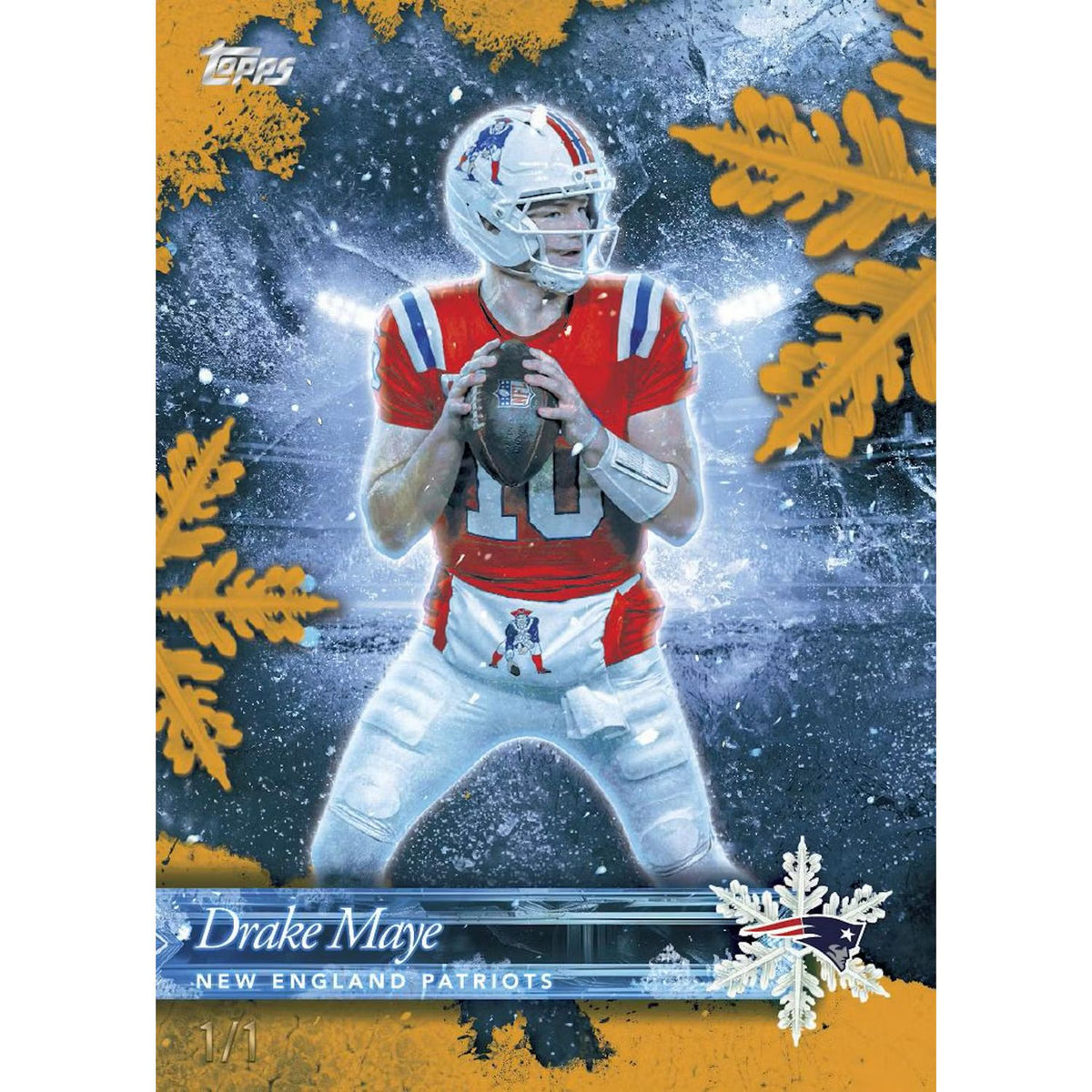 2026 Topps Holiday Football Mega Box