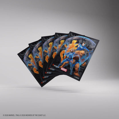 Gamegenic: Magic the Gathering | Marvel Super Heroes Premium Art Sleeves (The Fantastic Four)
