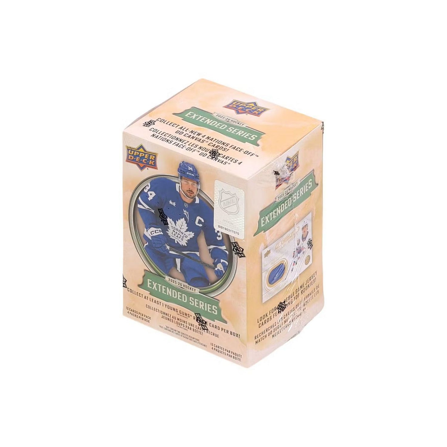 2025-26 Upper Deck Extended Series Hockey Blaster Box