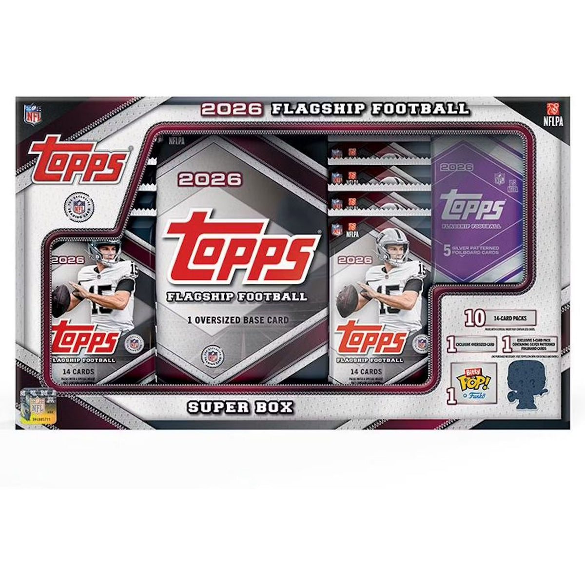 2026 Topps Flagship Football Super Box