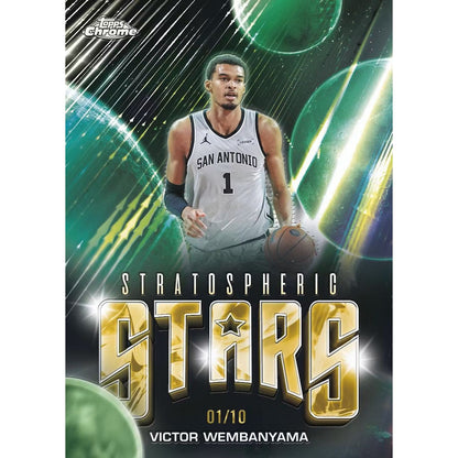 2025-26 Topps Chrome Update Series Basketball Jumbo Box