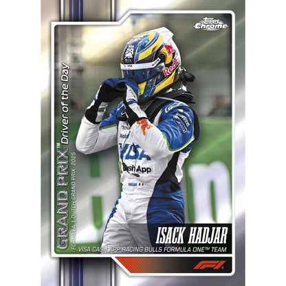 2026 Topps Chrome F1 Formula 1 Hobby Box