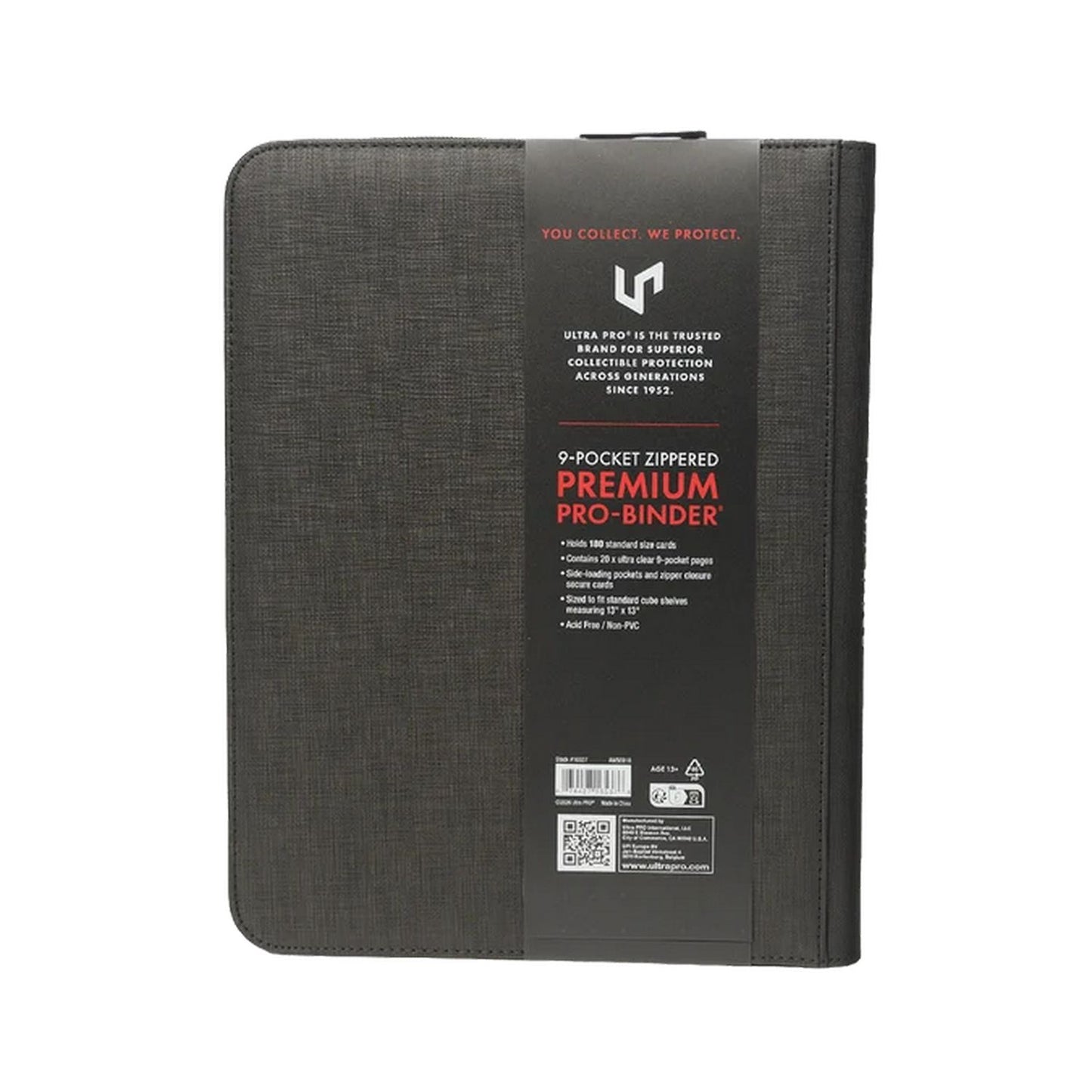 Ultra Pro: 9-Pocket Zippered Premium PRO-Binder