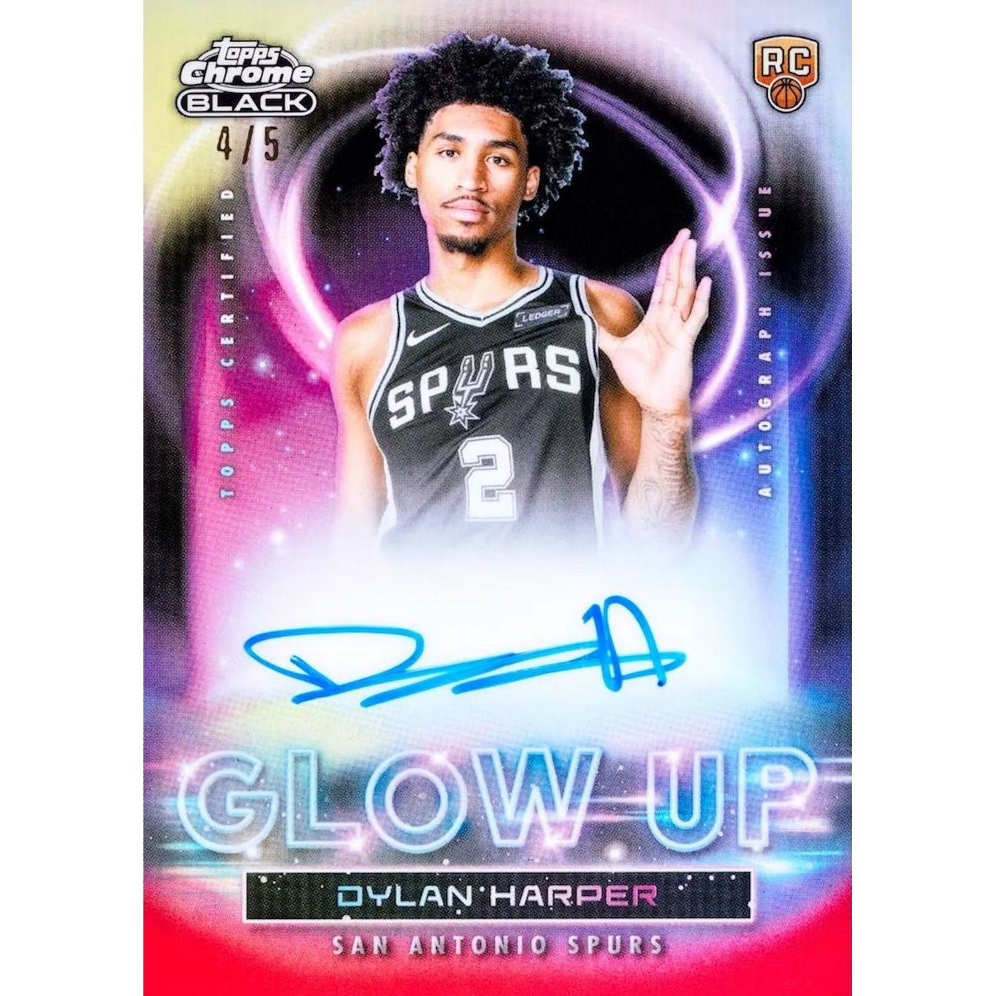 2025-26 Topps Chrome Black Basketball Hobby Box