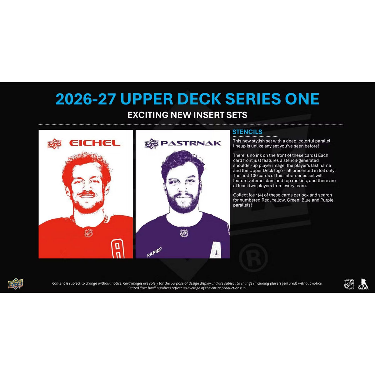2026-27 Upper Deck Series 1 Hockey Hobby Box *Contact Us To Order*