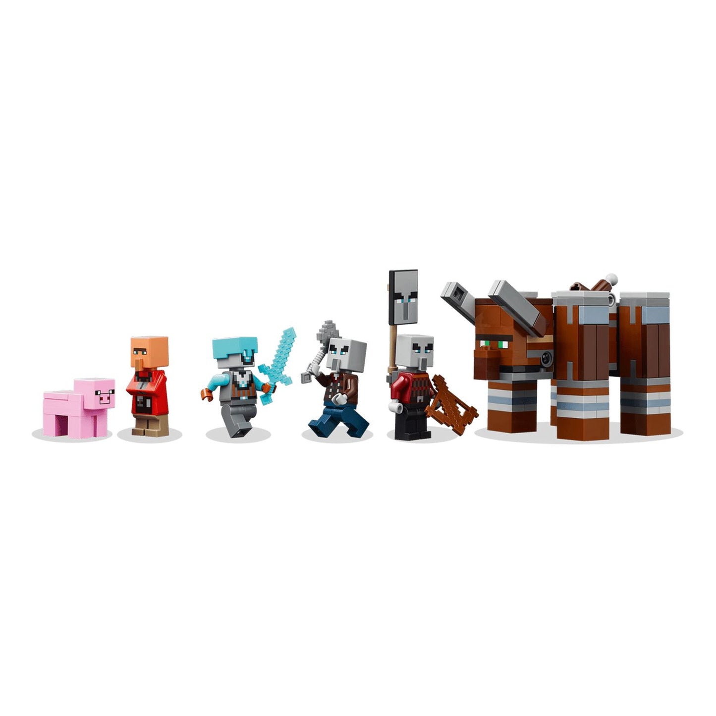 LEGO The Pillager Outpost and Ravager 21278