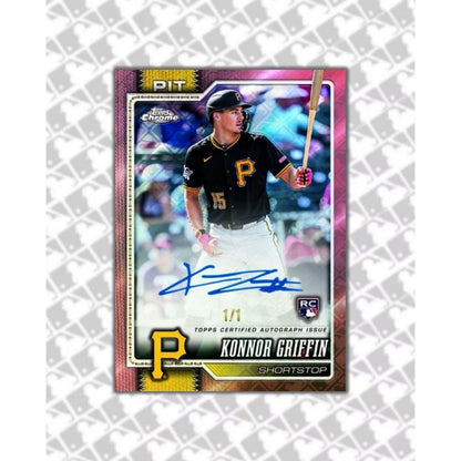 2026 Topps Chrome Baseball Logofractor Edition Box
