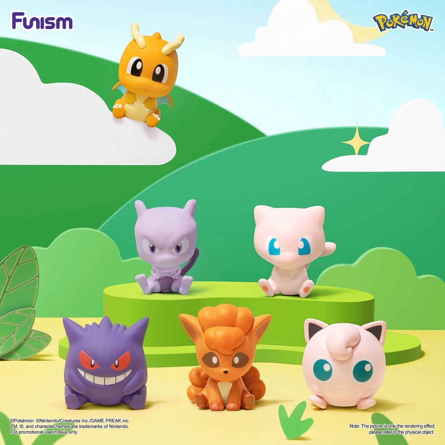 Funism Pokemon Palmsize Wonders Series 3 Figures