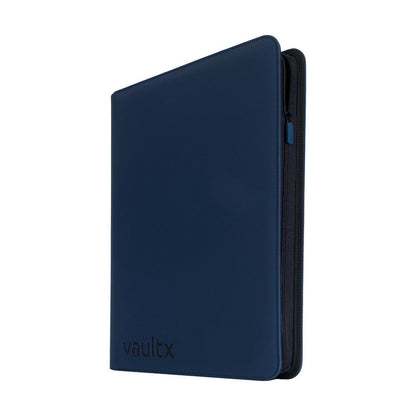 Vault X 16-Pocket Exo-Tec Zip Binder XXL (Royal Blue)