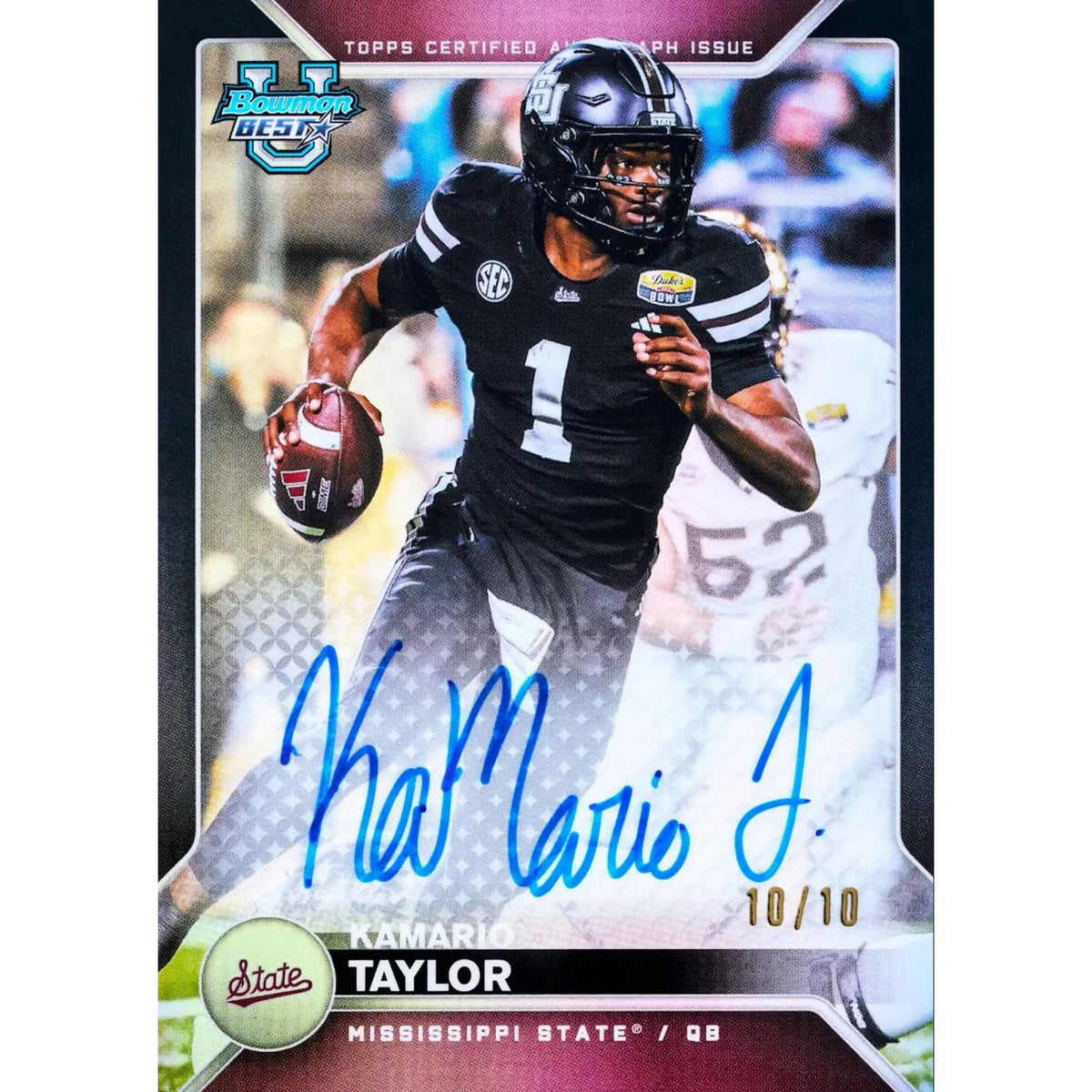 2026 Topps Bowman University Best Football Hobby Box