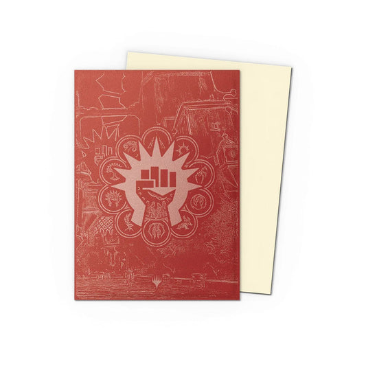 Dragon Shield: Guildpact Series - Matte Dual Art Standard Sleeves 100ct (Boros Legion)