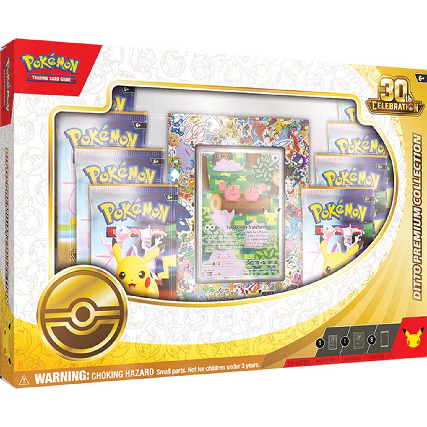 Pokemon: 30th Celebration Ditto Premium Collection (Random) *Expected Release Date 11-06-2026*