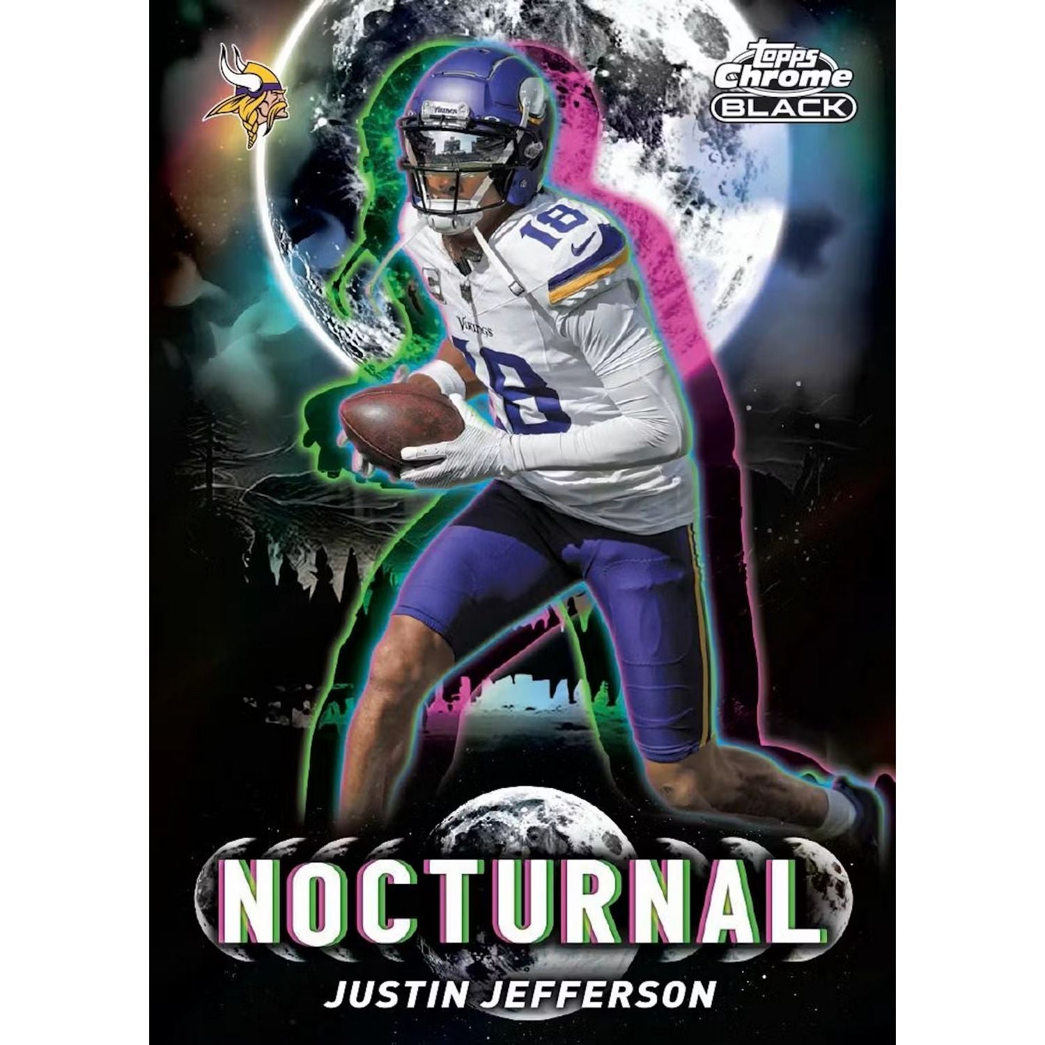 2025 Topps Chrome Black Football Hobby Box、Topps、kayou