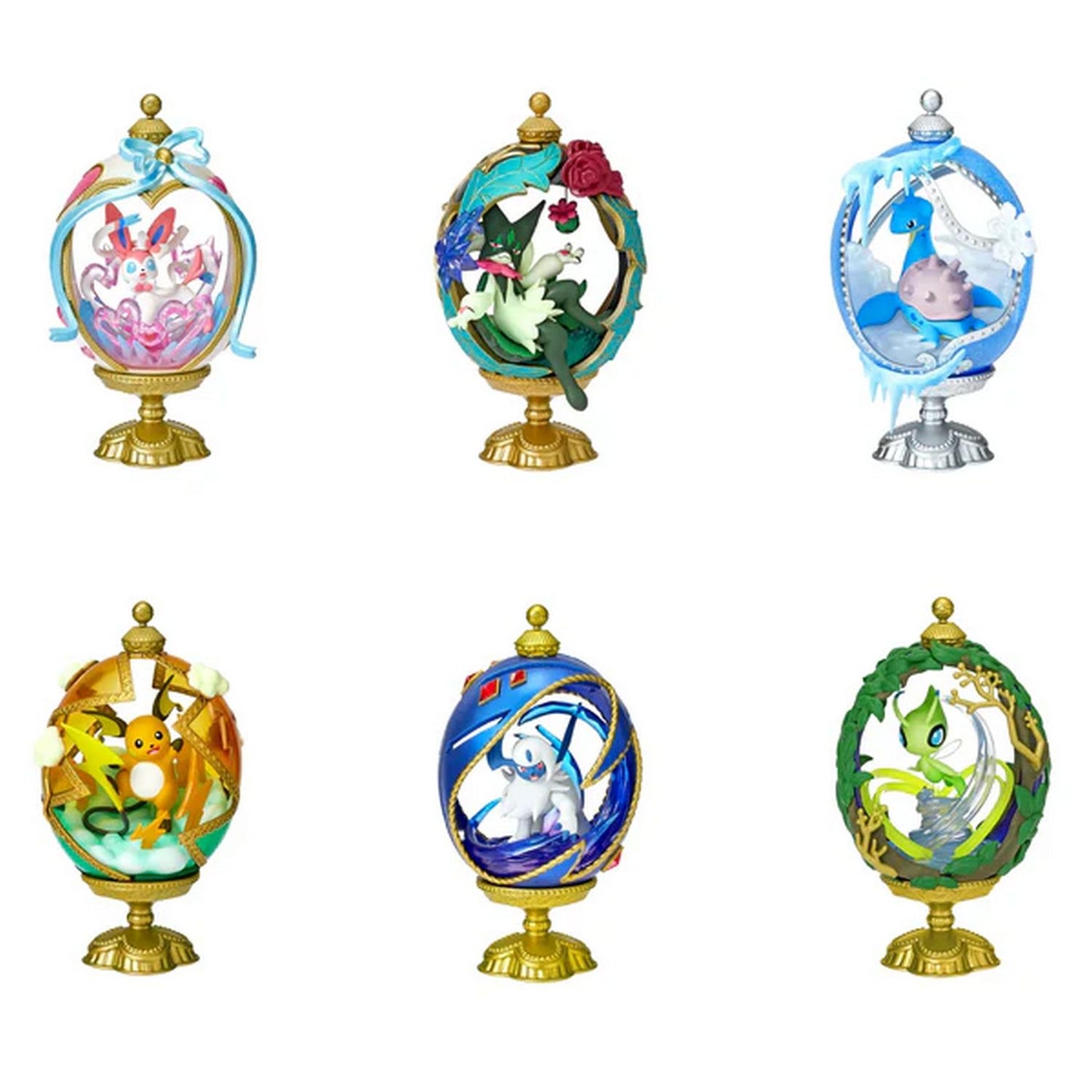 Re-Ment Pokemon Ovaltique Collection Vol.2 Luminous Blind Box
