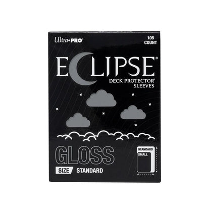Ultra Pro: Eclipse Standard-Size Gloss Sleeves 105ct (Smoke Grey)