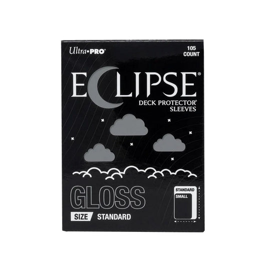 Ultra Pro: Eclipse Standard-Size Gloss Sleeves 105ct (Smoke Grey)