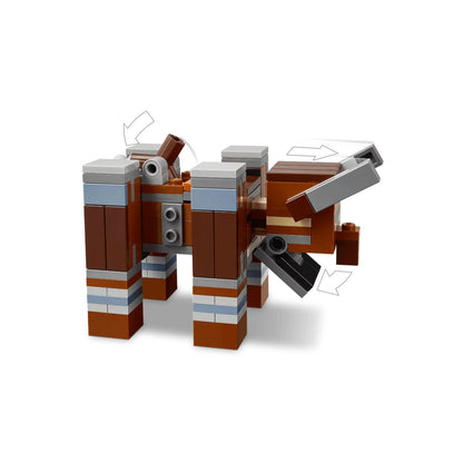 LEGO The Pillager Outpost and Ravager 21278