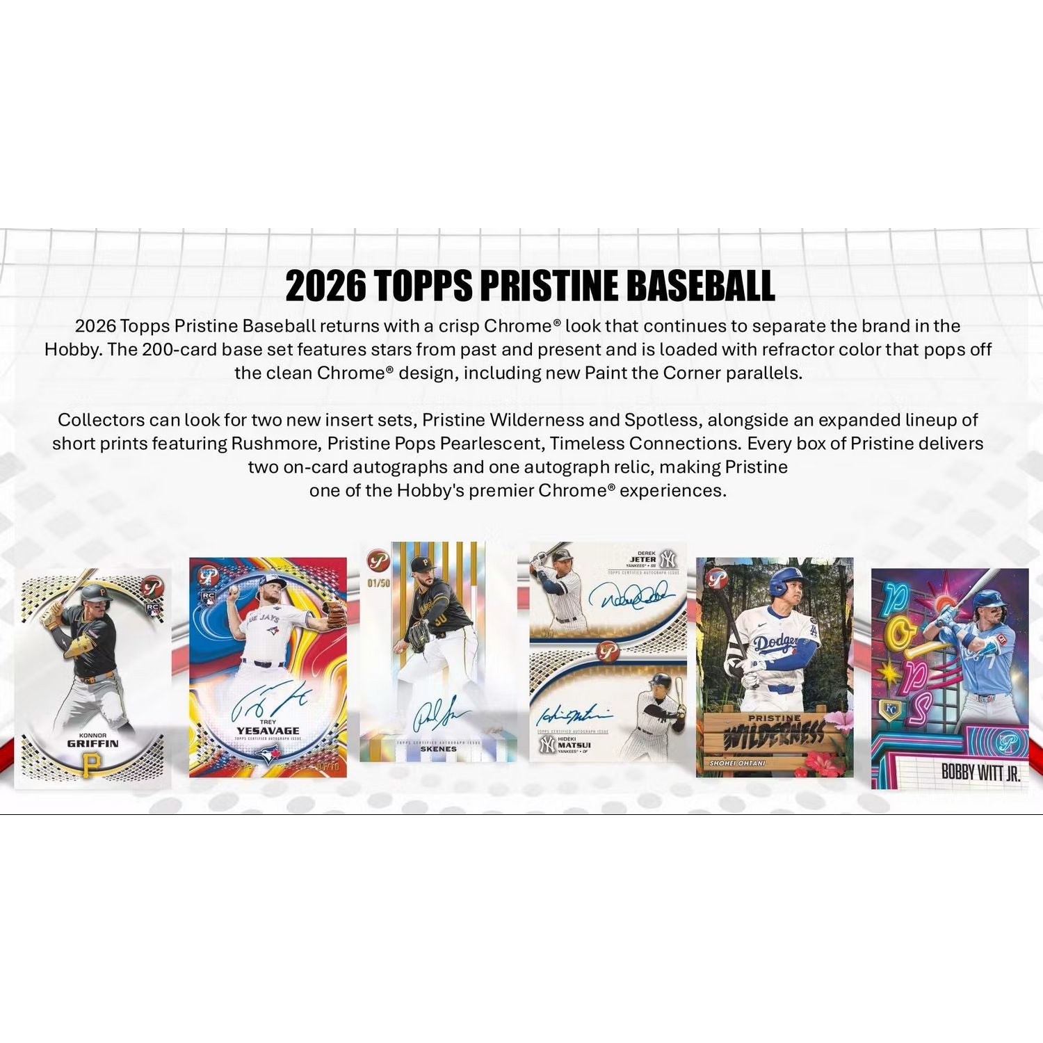 2026 Topps Pristine Baseball Hobby Box、Topps、kayou