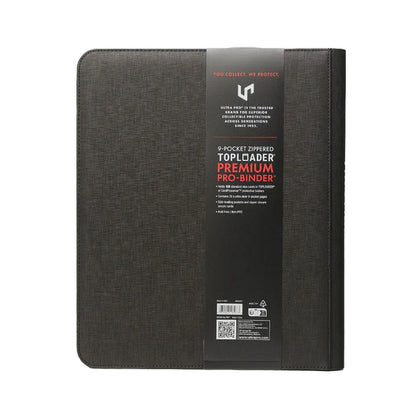 Ultra Pro: 9-Pocket Zippered Toploader Premium PRO-Binder