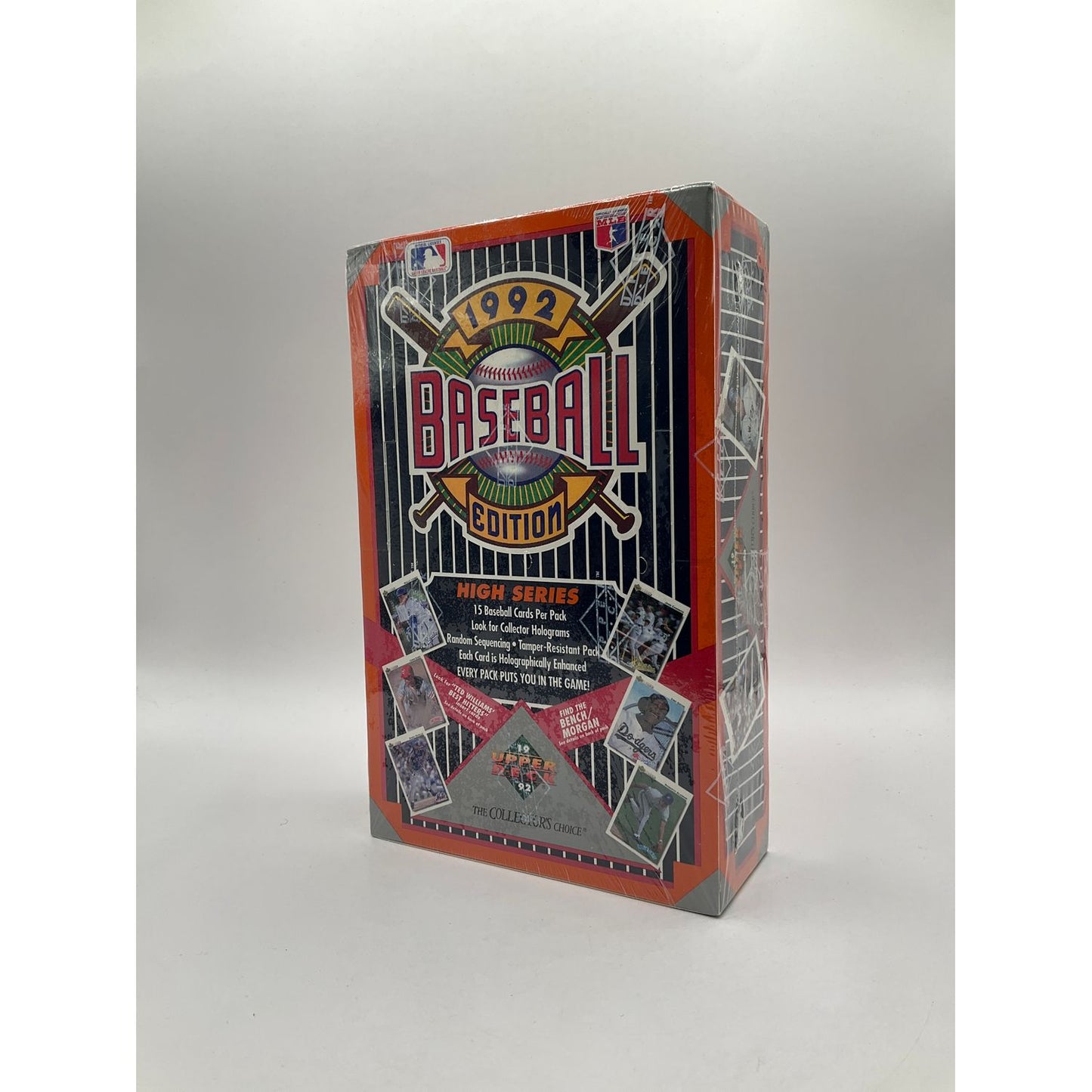 1992 Upper Deck High Series Baseball Hobby Box (Find the "Bench"/"Morgan")