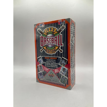 1992 Upper Deck High Series Baseball Hobby Box (Find the "Bench"/"Morgan")