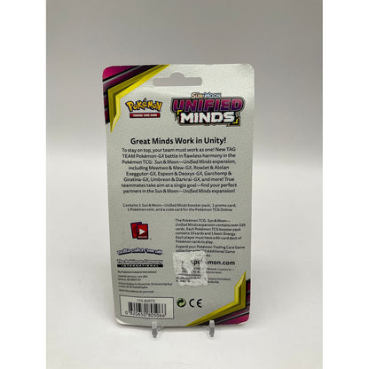 Pokemon: Sun & Moon Unified Minds Blister Pack [Pikachu Promo] #1 *See Pictures for Condition*