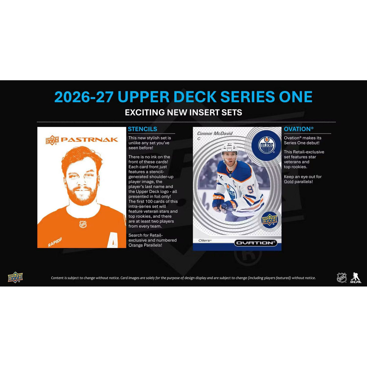 2026-27 Upper Deck Series 1 Hockey Blaster Box