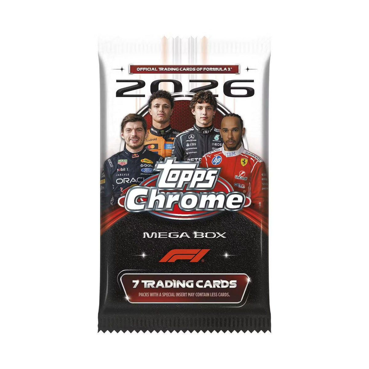 2026 Topps Chrome F1 Formula 1 Mega Box