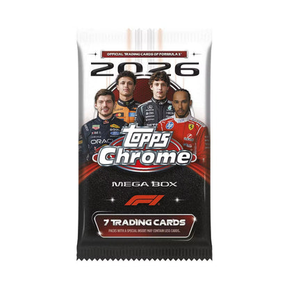 2026 Topps Chrome F1 Formula 1 Mega Box