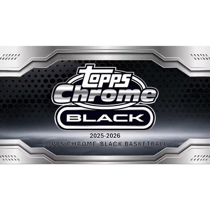 2025-26 Topps Chrome Black Basketball Hobby Box