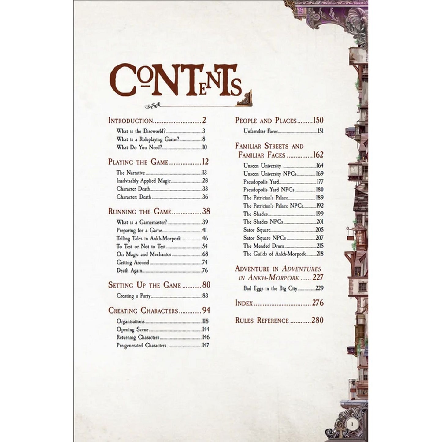 Discworld RPG: Adventures in Ankh-Morpork Core Rulebook