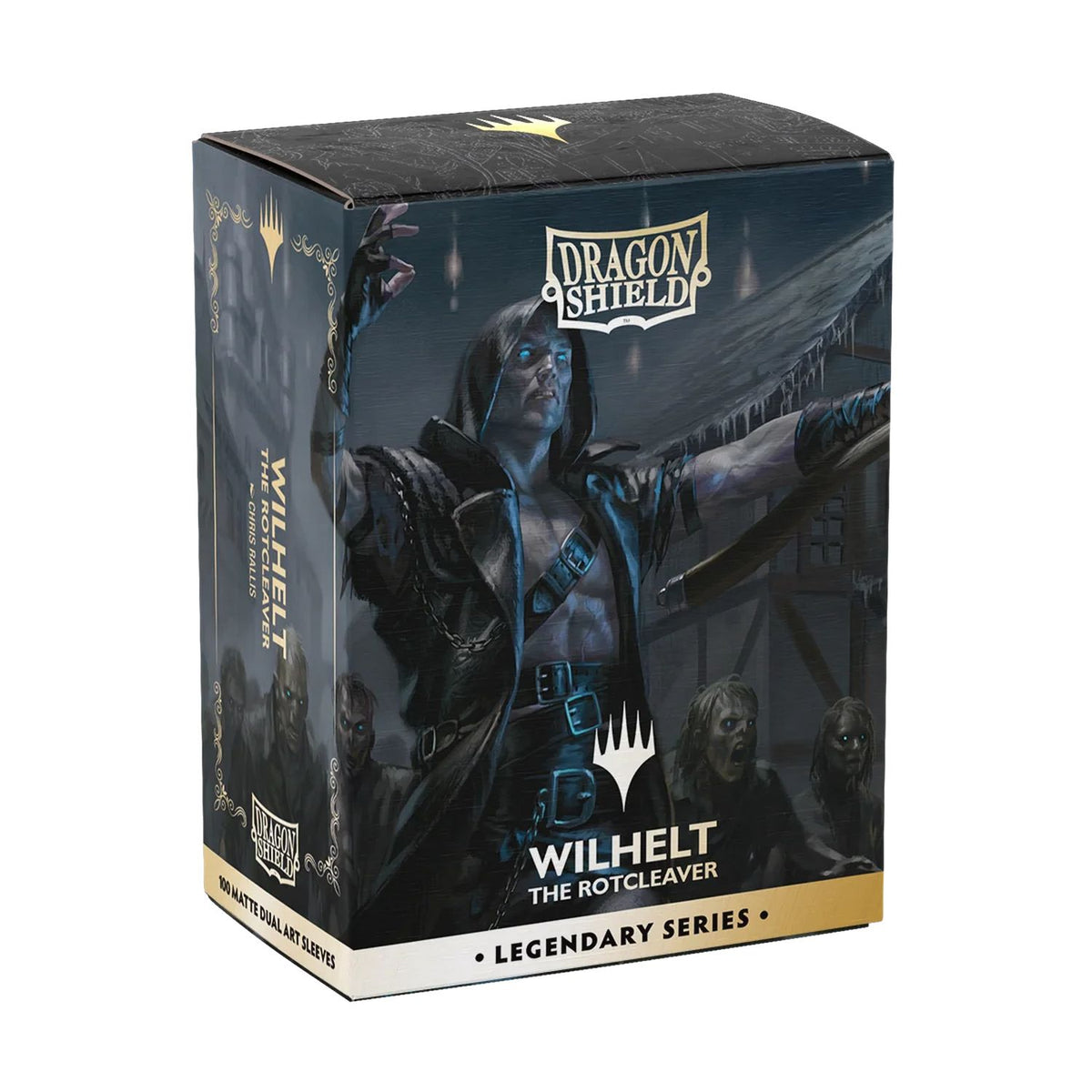 Dragon Shield: Legendary Series - 100ct Matte Dual Art Standard Sleeves (Wilhelt, the Rotcleaver)