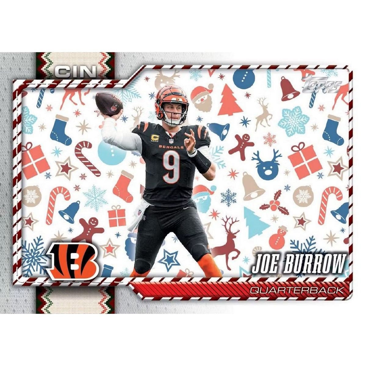2026 Topps Holiday Football Mega Box