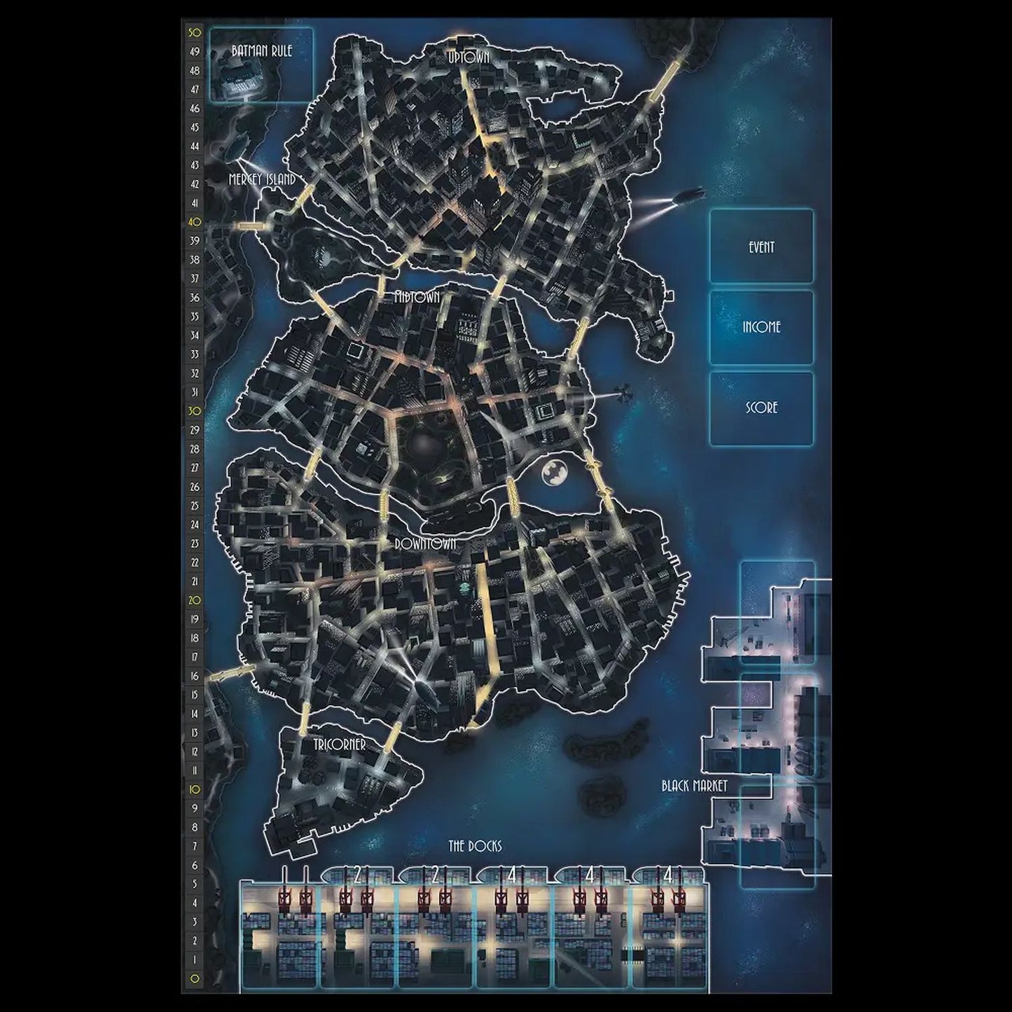 Batman: Enemies of Gotham City Board Game
