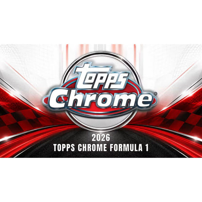 2026 Topps Chrome F1 Formula 1 Hobby Box