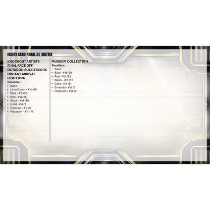 2026 Topps Knockout UFC Hobby Box