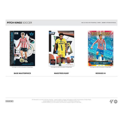 2025-26 Panini Pitch Kings Soccer Hobby International Box
