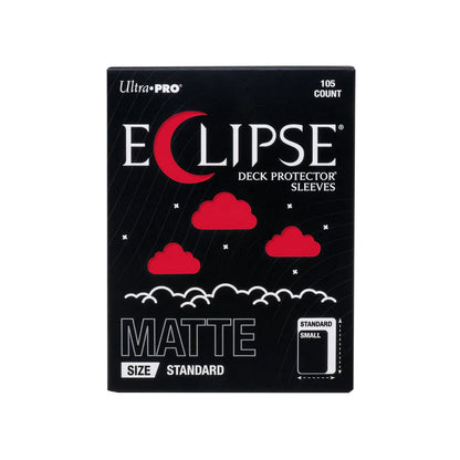 Ultra Pro: Eclipse Standard-Size Matte Sleeves 105ct (Apple Red)