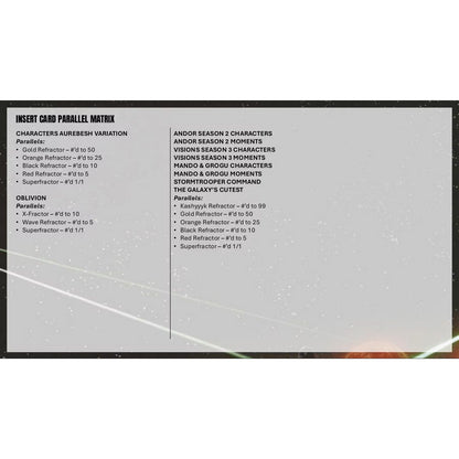 2026 Topps Star Wars Chrome Hobby Box