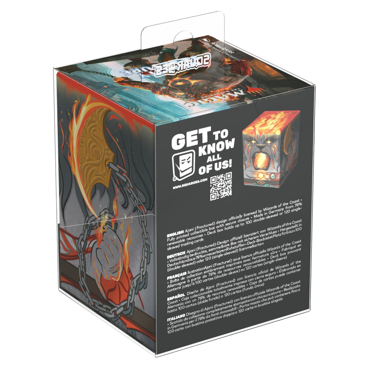 Ultimate Guard: Squaroes 100+ Magic the Gathering Reality Fracture (Ajani - Fractured)