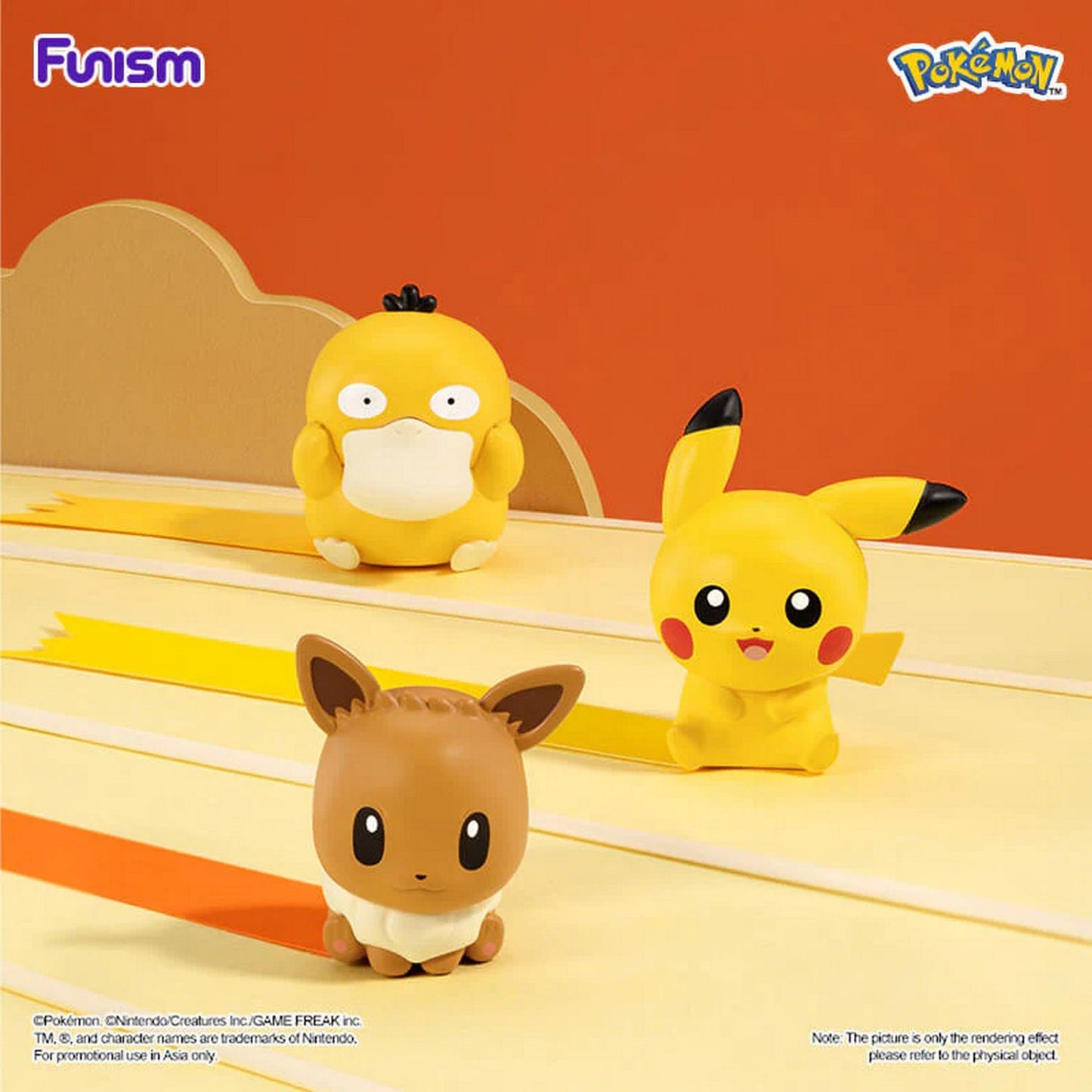 Funism Pokemon Palmsize Wonders Series 1 Figures