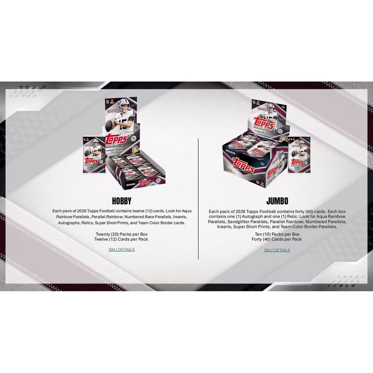2026 Topps Flagship Football Super Box