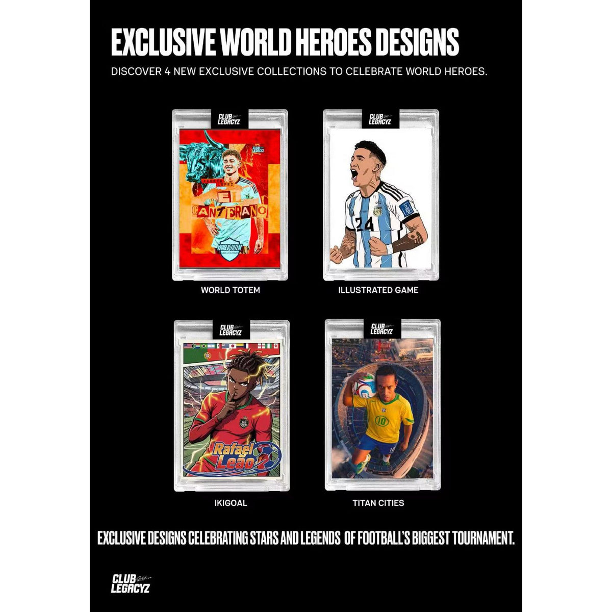 2026 Club Legacyz Icons 4th Edition Soccer Hobby Box