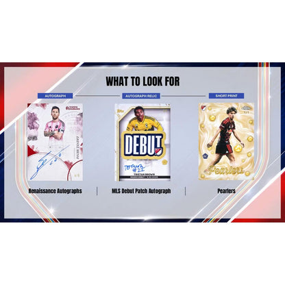 2026 Topps MLS Major League Soccer Chrome Hobby Box