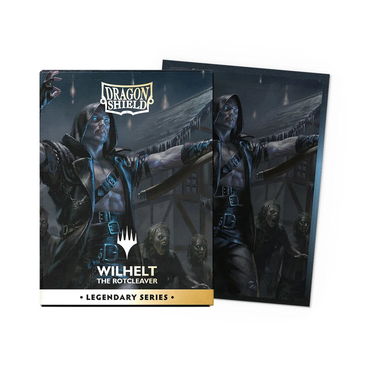 Dragon Shield: Legendary Series - 100ct Matte Dual Art Standard Sleeves (Wilhelt, the Rotcleaver)