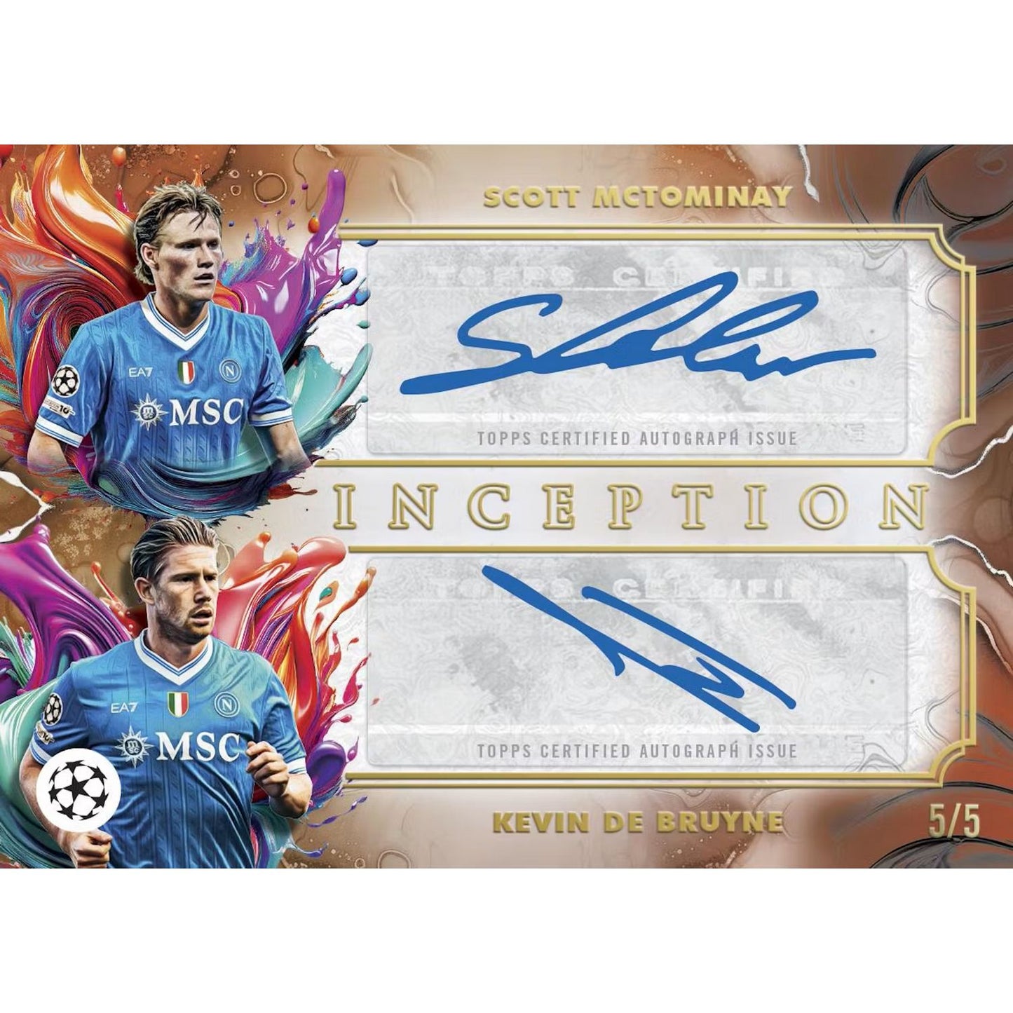 2025-26 Topps Inception UEFA Club Competitions Soccer Hobby Box