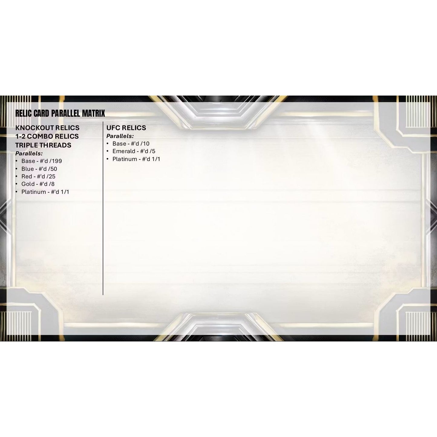 2026 Topps Knockout UFC Hobby Box