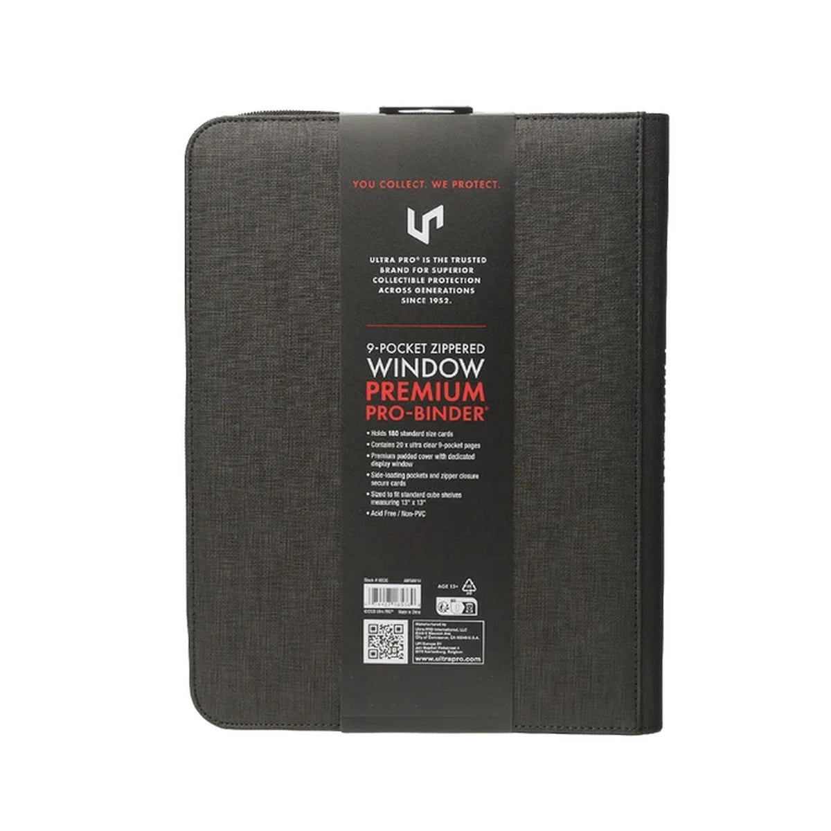 Ultra Pro: 9-Pocket Zippered Window Premium PRO-Binder