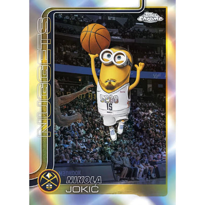 2025-26 Topps Chrome Update Series Basketball Mega Box