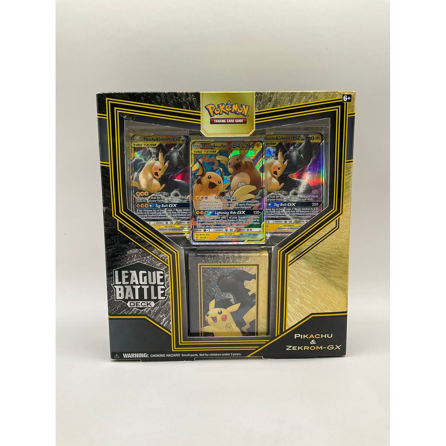 Pokemon: Pikachu & Zekrom GX League Battle Deck #2 *See Pictures for Details*